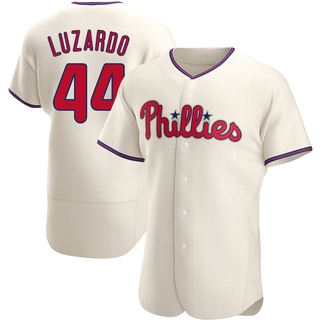 Authentic Jesus Luzardo Men's Philadelphia Phillies Alternate Jersey - Cream