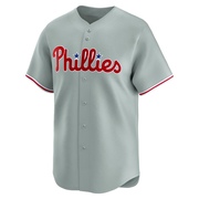 Limited Yunior Marte Men's Philadelphia Phillies Away Jersey - Gray