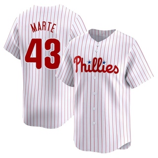 Limited Yunior Marte Men's Philadelphia Phillies Home Jersey - White