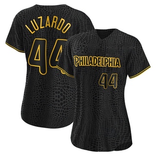 Replica Jesus Luzardo Women's Philadelphia Phillies Snake Skin City Jersey - Black