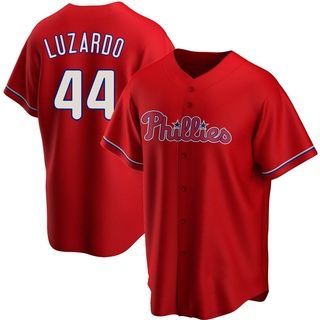 Replica Jesus Luzardo Youth Philadelphia Phillies Alternate Jersey - Red